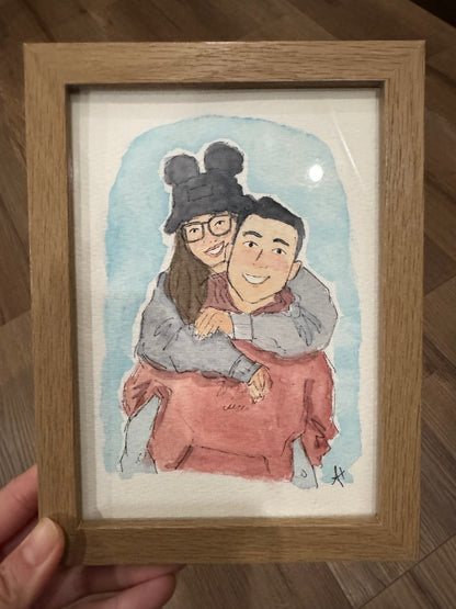 Custom Watercolor Portraits