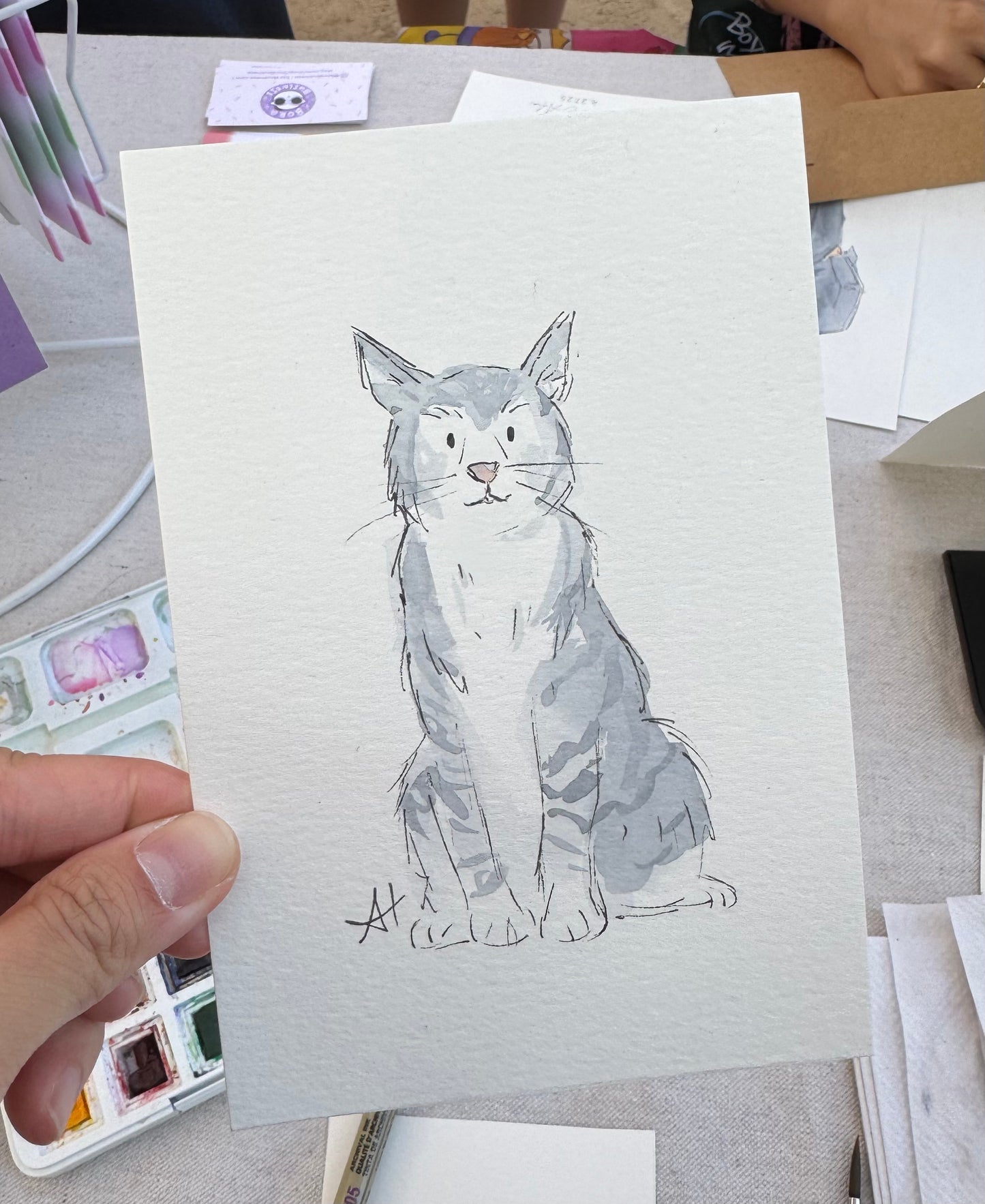 Custom Watercolor Pet Portraits