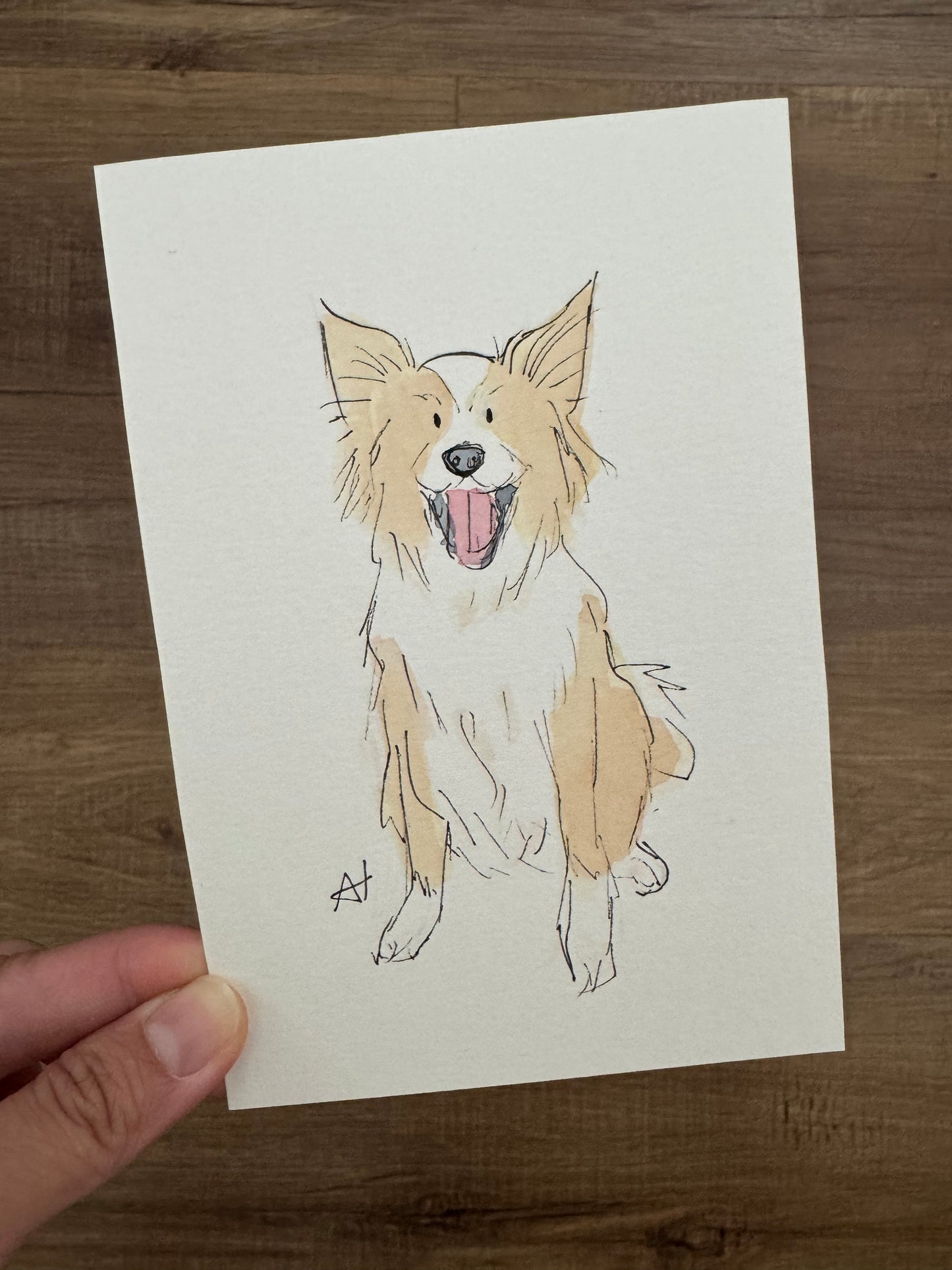 Custom Watercolor Pet Portraits
