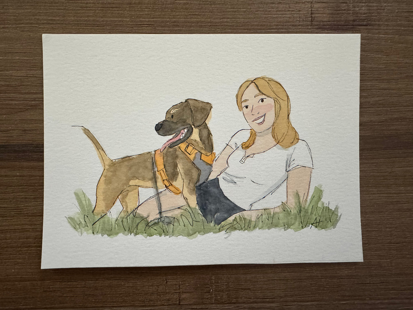 Custom Watercolor Portraits