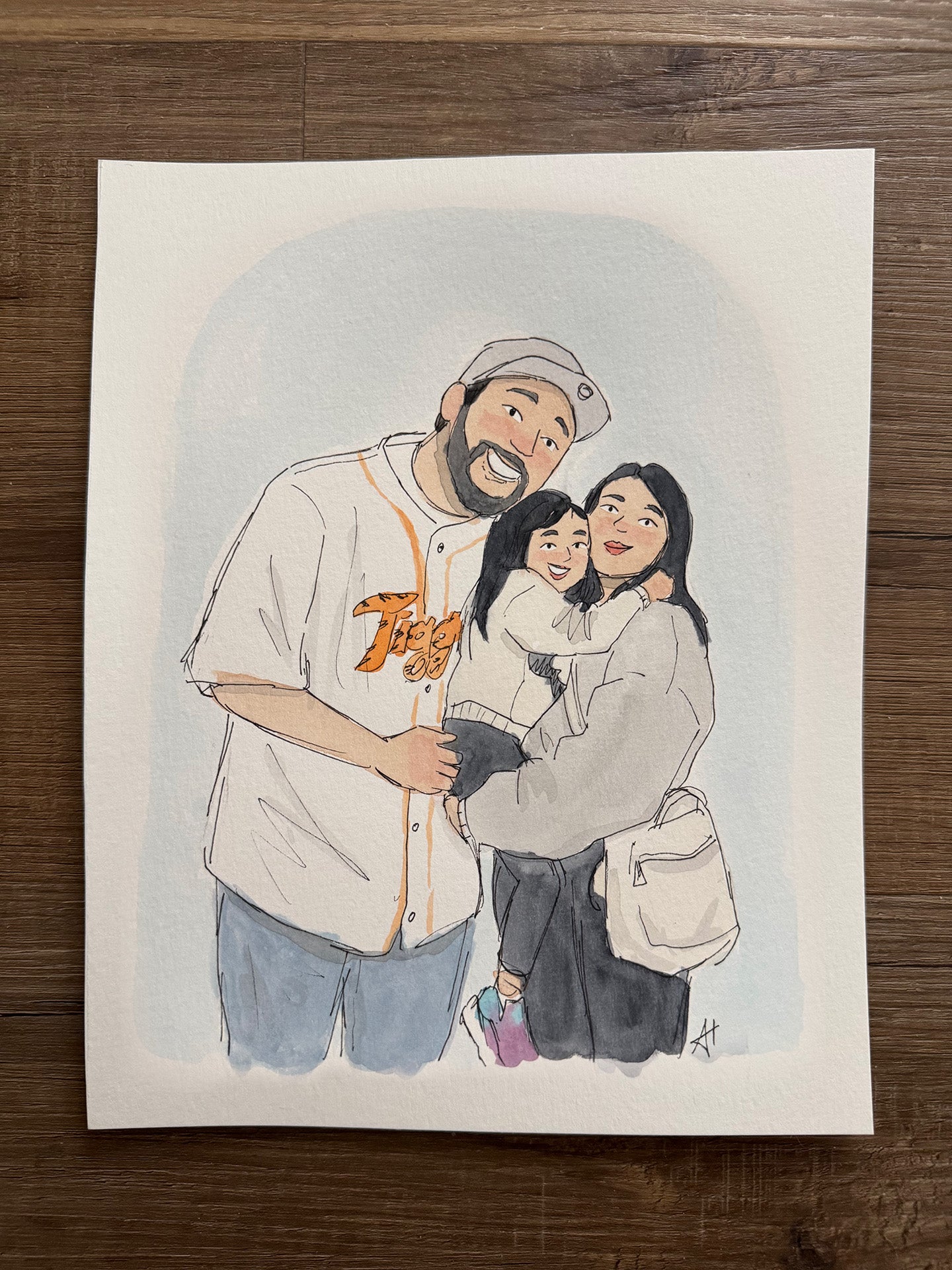 Custom Watercolor Portraits