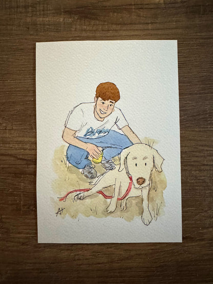 Custom Watercolor Portraits