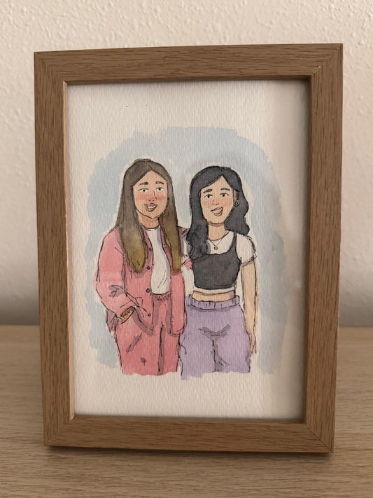 Custom Watercolor Portraits