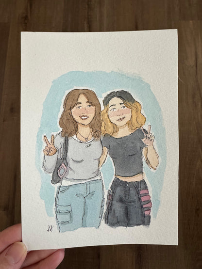 Custom Watercolor Portraits