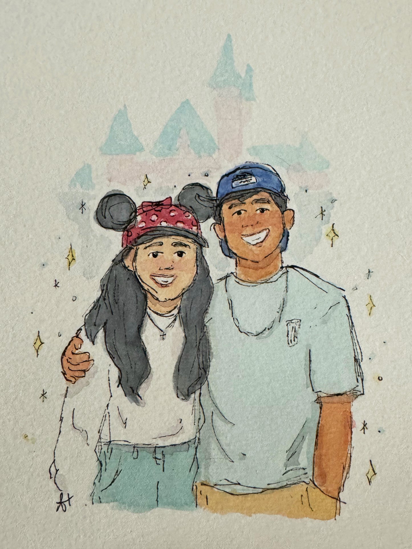 Custom Watercolor Portraits